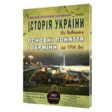 Гісем О. Історія України ЗНО НМТ 2026. КАРТКИ : Як вивчити основні поняття і терміни за три дні. Абетка.